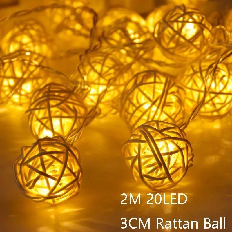 20 sztuk Rattan Ball.