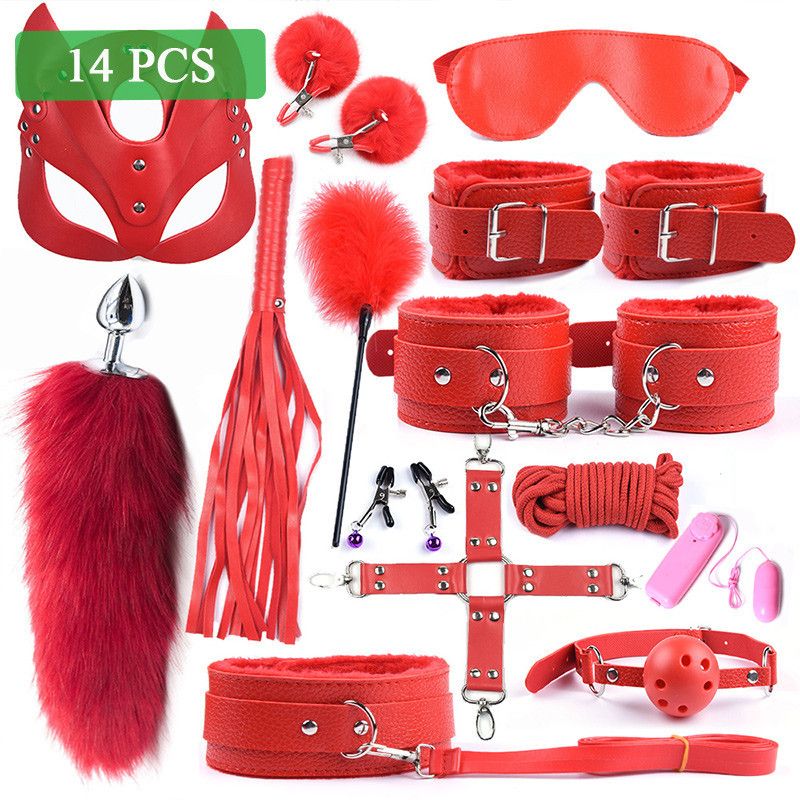 14pcs vermelho