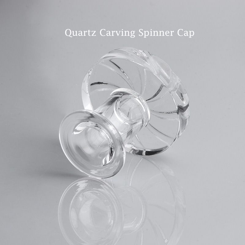 Casquette de spinner à sculpture de quartz