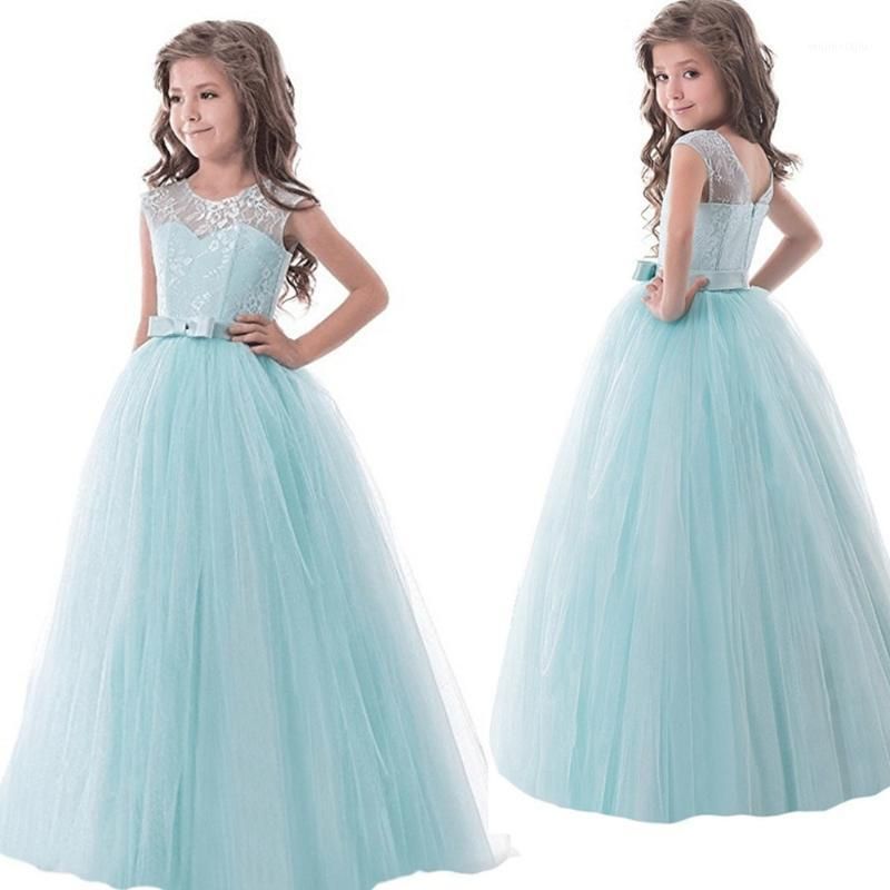 Dresses Flower Lace Girl Dress Frock 