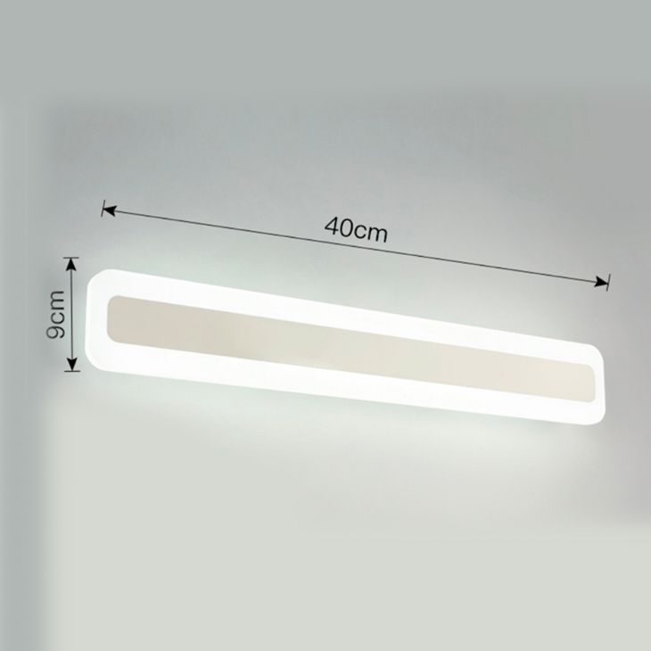 L 40CM 12W الأبيض البارد