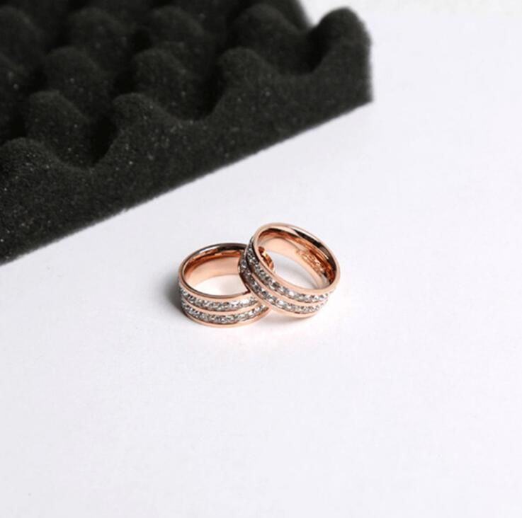 Rose Gold Double Row