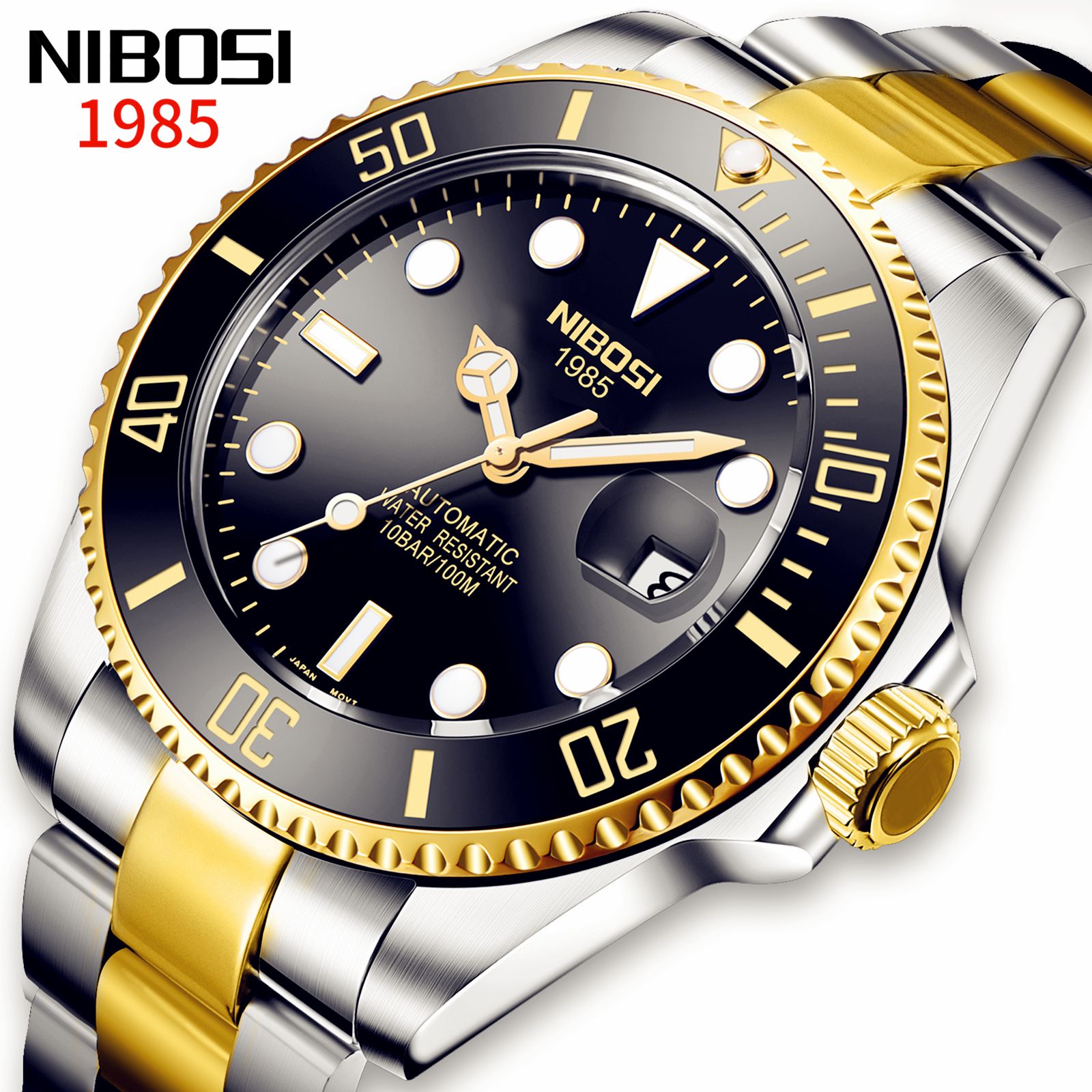 nibosi automatic watch