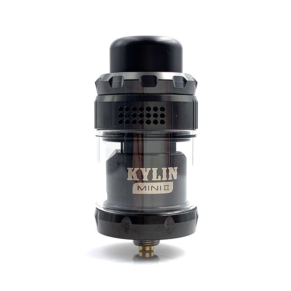 Top Quality Kylin Mini V2 RTA Atomizador 24.4mm Clapton Single Bobton 3ml / 5ml Top Airflow Tanque Eletrônico Cigarro Eletrônico 510 Fio Vape Mod