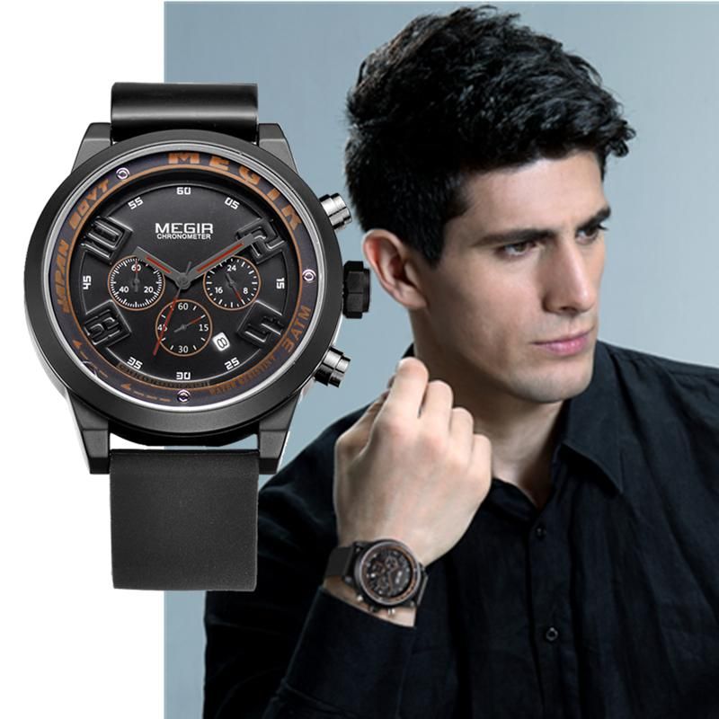 black sports watch mens