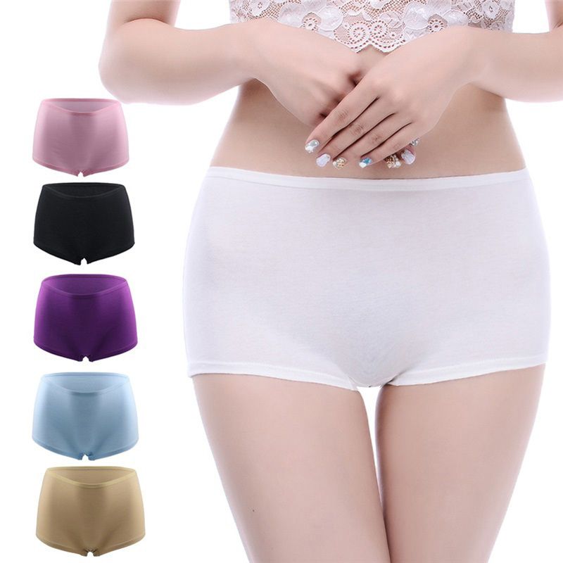 Compre 6 Unids / Lote Boxer Mujeres Boyshort Gran Tamaño Femenino Ropa  Interior Tamaño De Gran Tamaño Pantías De Algodón Muchacha De La Ropa  Interior Señas Calzoncillos Panty 20112 A 1,44 €