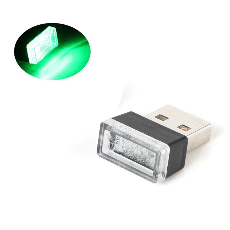 Green-Mini Light LED USB