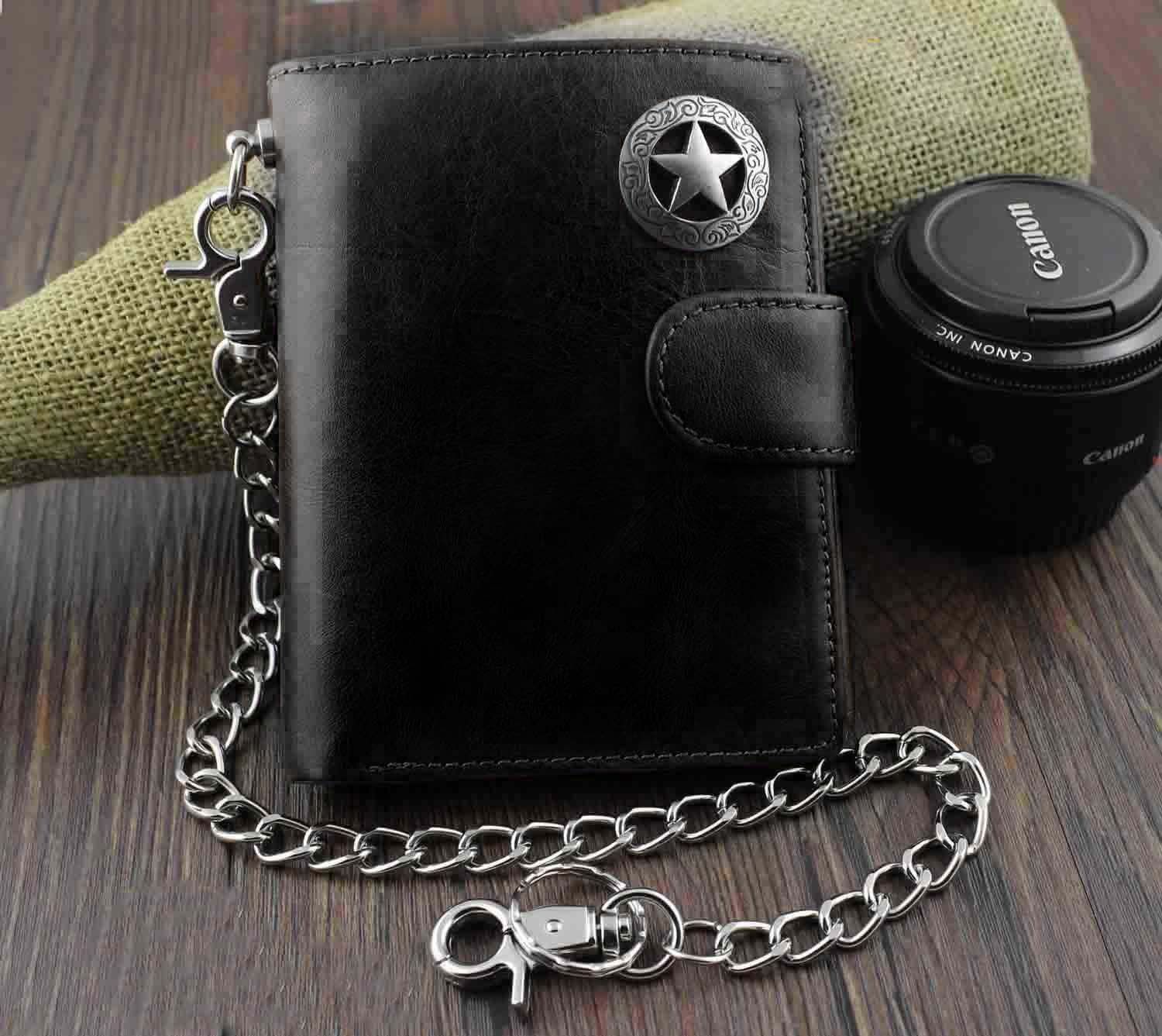 designer wallet chain mens