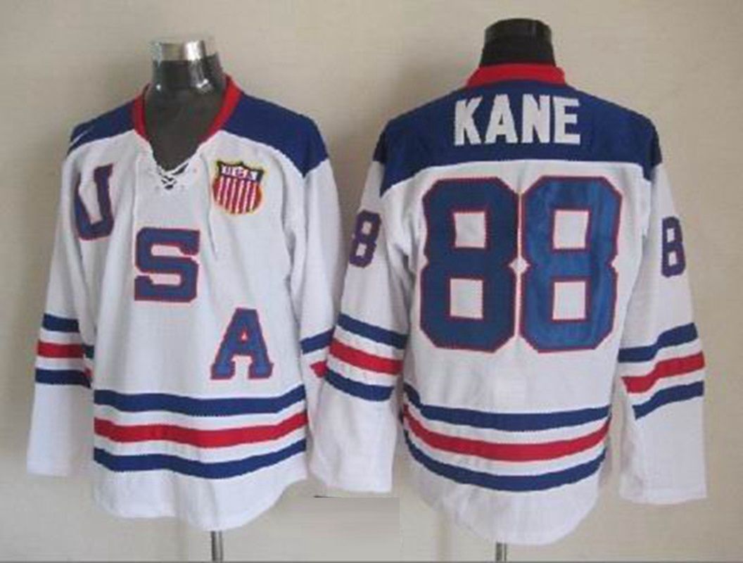 Patrick Kane White 2016 Stadium Series Stitched NHL Jersey