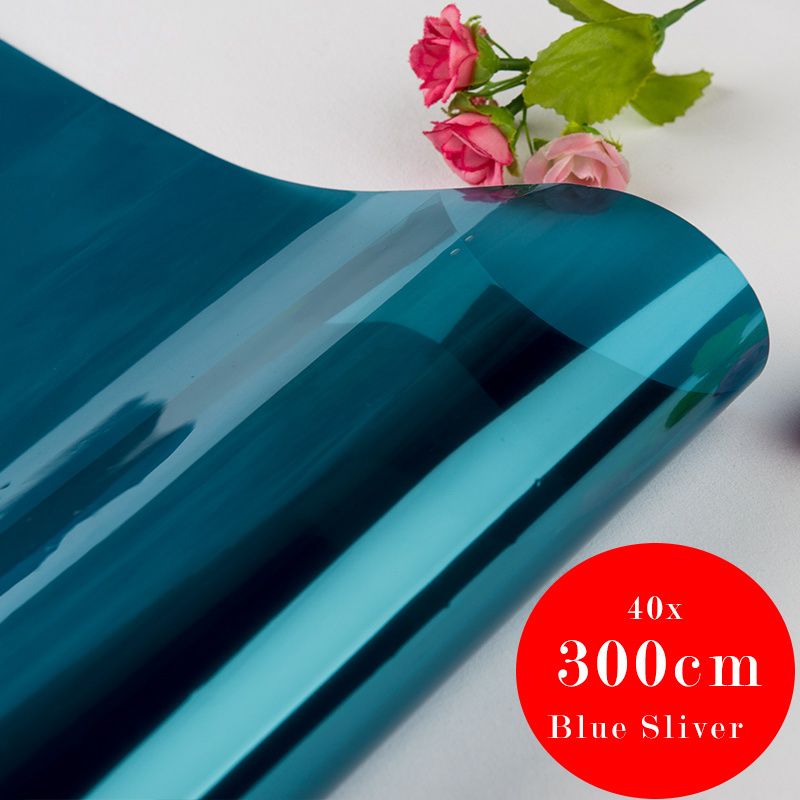 Blauwe sliver w40cm