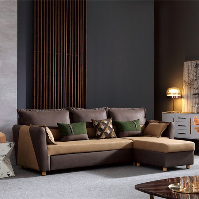 Diseño moderno Conjunto Diseño Muebles sala de estar L Muebles con forma sofá