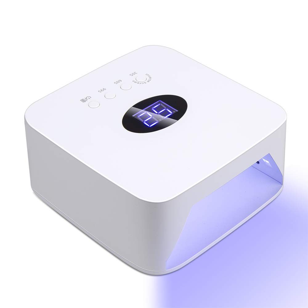 2021 54W Rechargeable UV LED Gel Nail Lamp,Cordless Nail Dryer For Gel