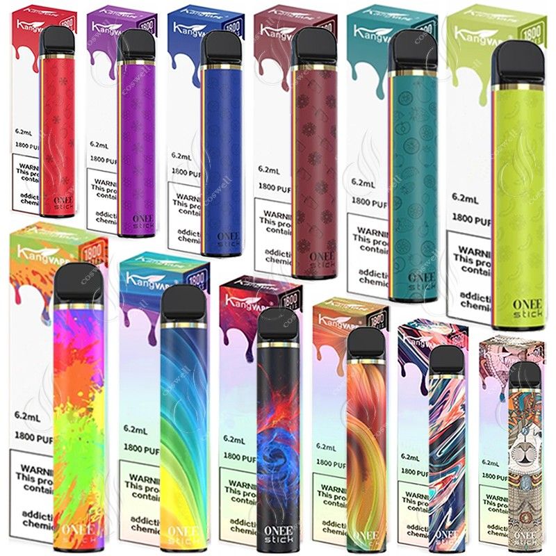 Top Kangvape ONEE Stick 1800 Puffs 2200 Puffs Disposable Vape Pen