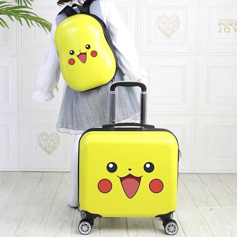 Compre 18 Maleta Para Niños Maleta Conjunto De Equipaje Trolley Equipaje  Bolsa Con Mochila De 14 Pulgadas Maleta En Ruedas Cabina De Dibujos  Animados Carry On Bag Lj201114 A 35,32 € Del