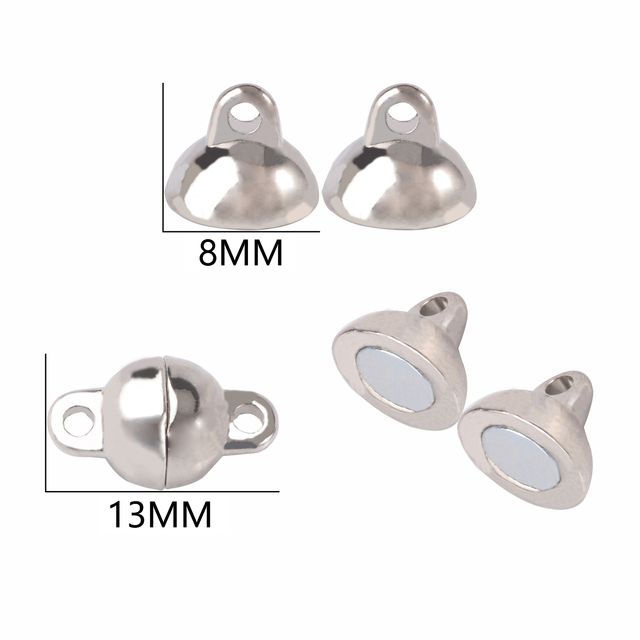 Renk: 8x13mm 5 takım gümüş