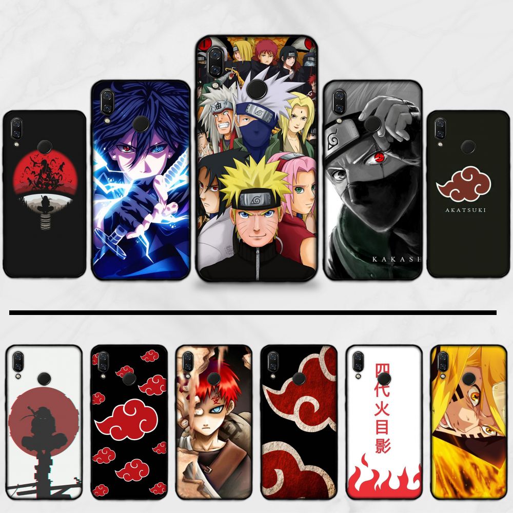 Anime japonés Naruto Kakashi Sasuke Funda de teléfono celular para Xiaomi Redmi 4x 5 Plus 6A Anime japonés Naruto Kakashi Sasuke Funda de teléfono celular para Xiaomi Redmi 4x 5 Plus 6A