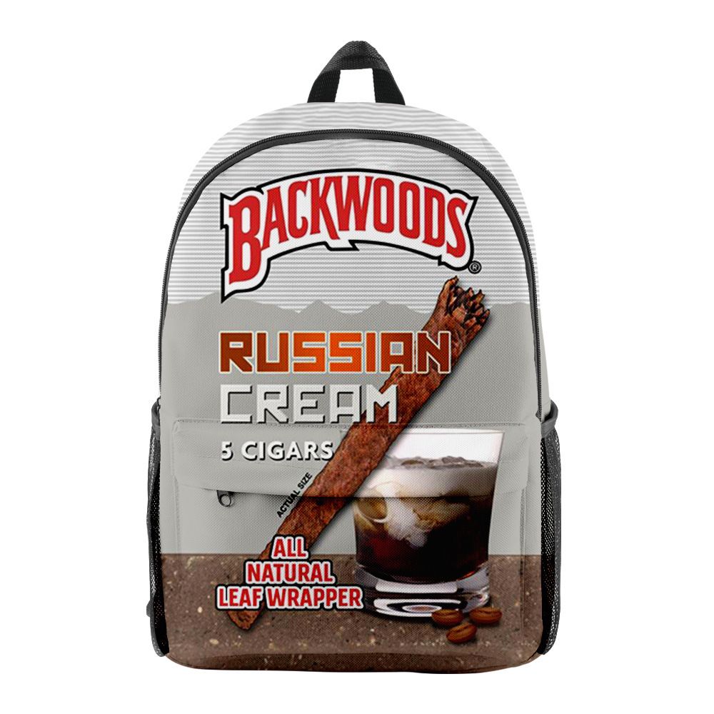 Backwoods Camo Navy White Neckstomper Backwood Backpack Backwoods Backpack  Sweet Aromatic Print Bag Laptop Shoulder School Bag Travel jllLXm