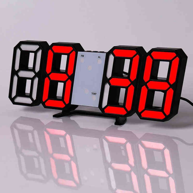 Clock Red b