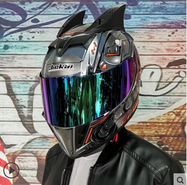Acquistare Personalizzato Parkour Casco Casco Moto Full Viso Casco Doppio  Obiettivo Solare Antivento Antipampo Antipioggia Casco Da Corsa Autunno  Autunno E Inverno Economico | Consegna Veloce E Qualità | DHgate Italy