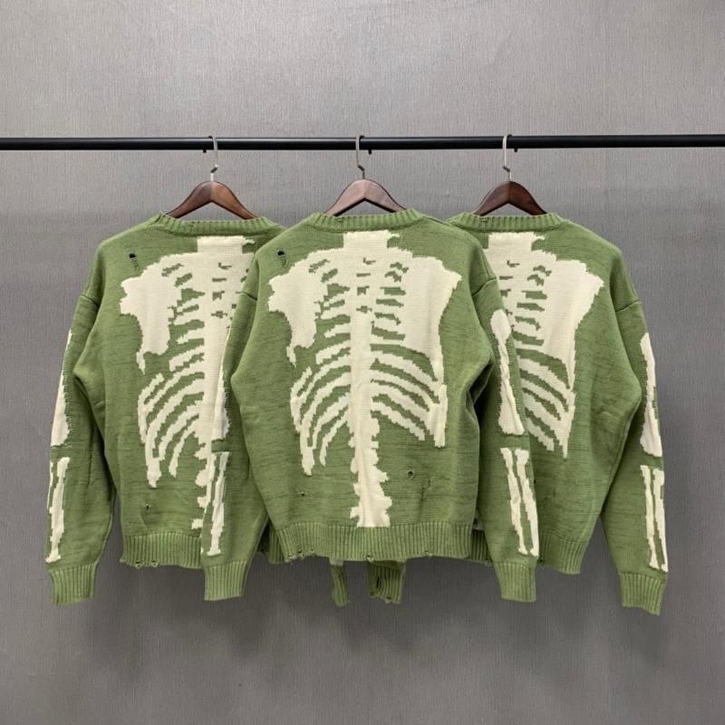 kapital skeleton sweater