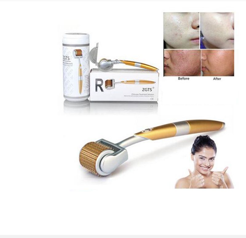 Titanium ZGTS Derma Roller 192 Needles For Face Care Professional Hair-loss Treatment Beauty Micro Needle Titanium ZGTS Derma Roller 192 Needles For Face Care Professional Hair-loss Treatment Beauty Micro Needle