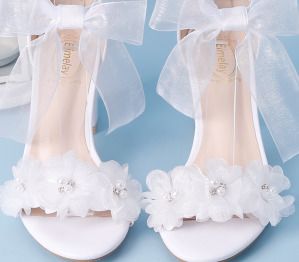 white 7cm heel