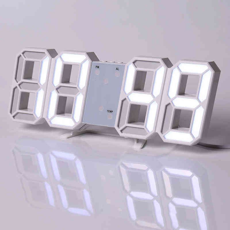 Clock White a