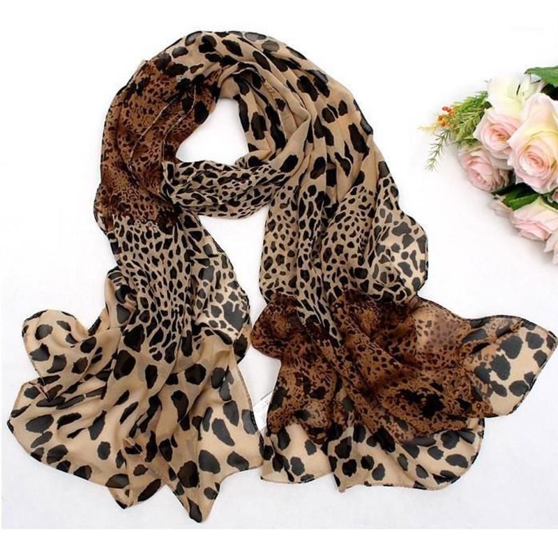 Bufandas Diseño Mujer Leopardo Estampado Little Bufanda Pelo Banda Cuello Cuello Cuello Multiuso