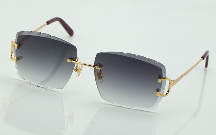 gold gray lens