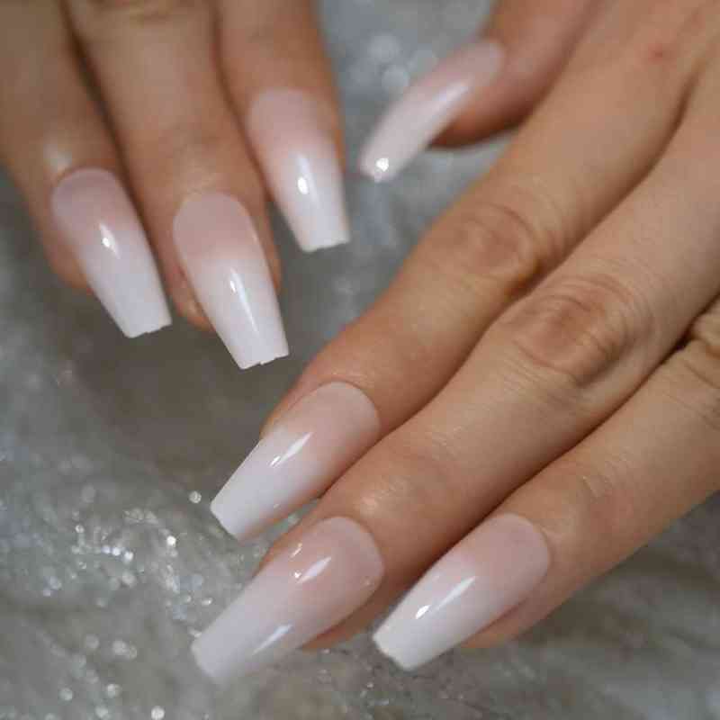 False Nails Long Ombre French Ballerina Fake Nail Nude Color White Faux Ongles Gradeint Natural Coffin False Nails 220225 From Dildovibrator, $27.61 | DHgate.Com False Nails Long Ombre French Ballerina Fake Nail Nude Color White Faux Ongles Gradeint Natural Coffin False Nails 220225 From Dildovibrator, $27.61 | Dhgate.Com