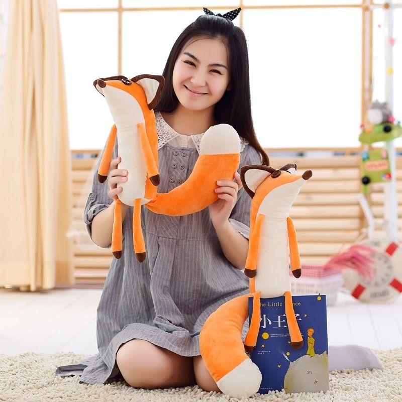 The Little Prince Fox Plush Toy Stuffed Doll 17.7" & 23.6" 