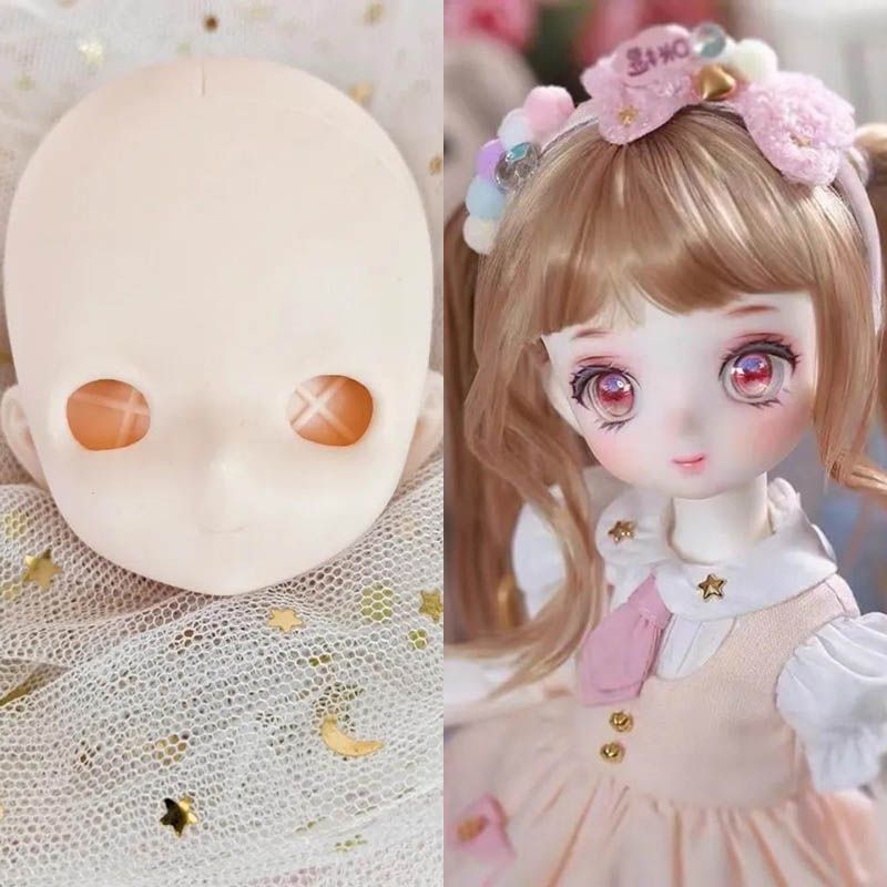 Dolls Anime Doll 1/6 Bjd Doll Accessories 28cm Height Girl Play House  Makeup Toys Dress