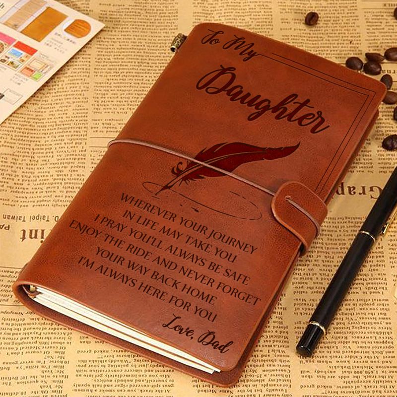 2021 Vintage Faux Leather Journal PU Sketchbook Book Of Shadows Journal Thick Vintage Journal