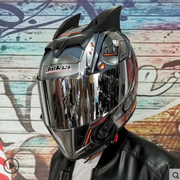 Acquistare Personalizzato Parkour Casco Casco Moto Full Viso Casco Doppio  Obiettivo Solare Antivento Antipampo Antipioggia Casco Da Corsa Autunno  Autunno E Inverno Economico | Consegna Veloce E Qualità | DHgate Italy