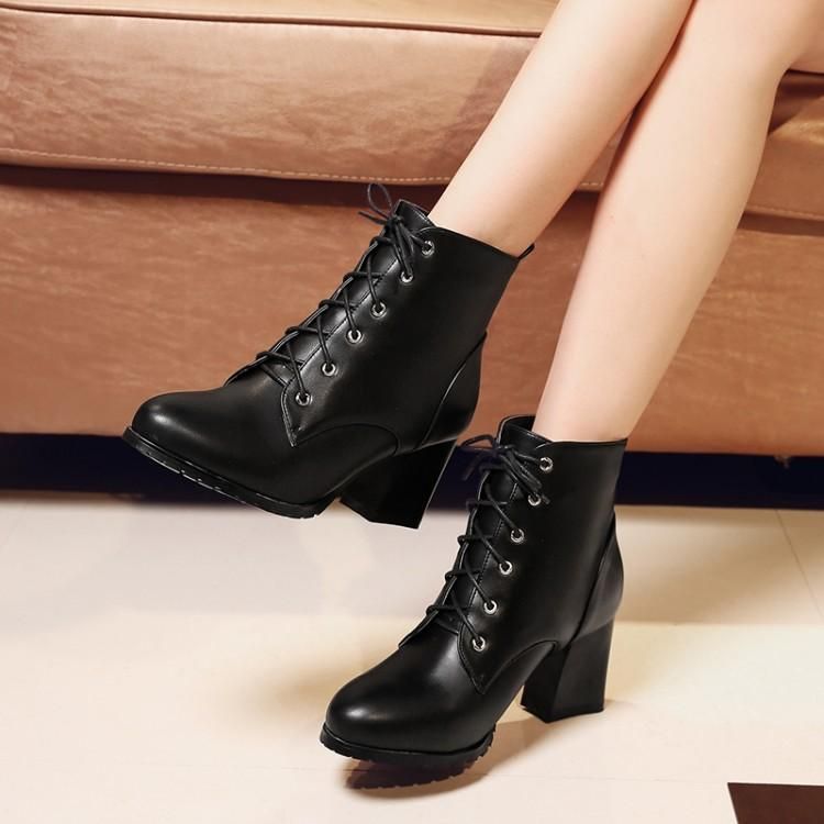 DDL Snow Boots Winter Black Red Women Ankle Snow Boots Tan Fashion Lady Wedge Shoes EHA69 Plus Big Size 43 10 DDL Snow Boots Winter Black Red Women Ankle Snow Boots Tan Fashion Lady Wedge Shoes EHA69 Plus Big Size 43 10