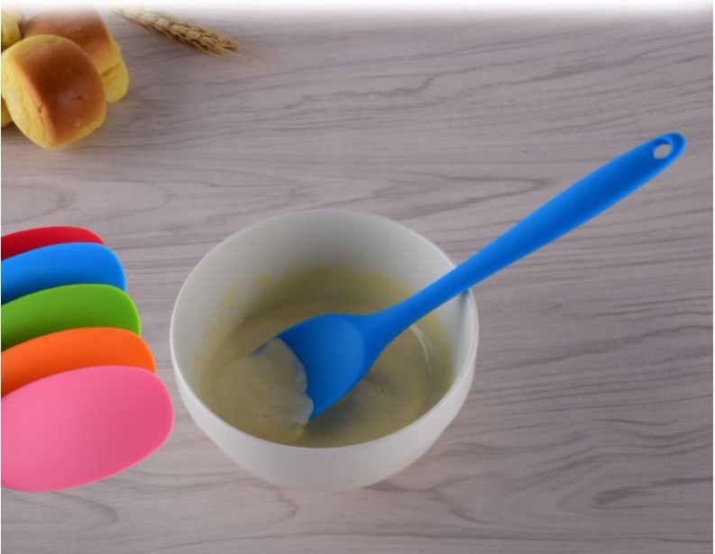 FlexiSil Spoon: Heat Resistant Silicone Scraper Spatula For Ice