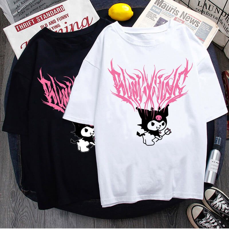 Compra Camiseta De Las Mujeres Calle Aesthetic Bratz Rap Hip Hop Street  Rock Harajuku Camisa Gótica Top Ropa Tshirt Ropa Vintage Top TEE NVTX37001  Barato | Entrega Rápida Y Calidad | Es.Dhgate