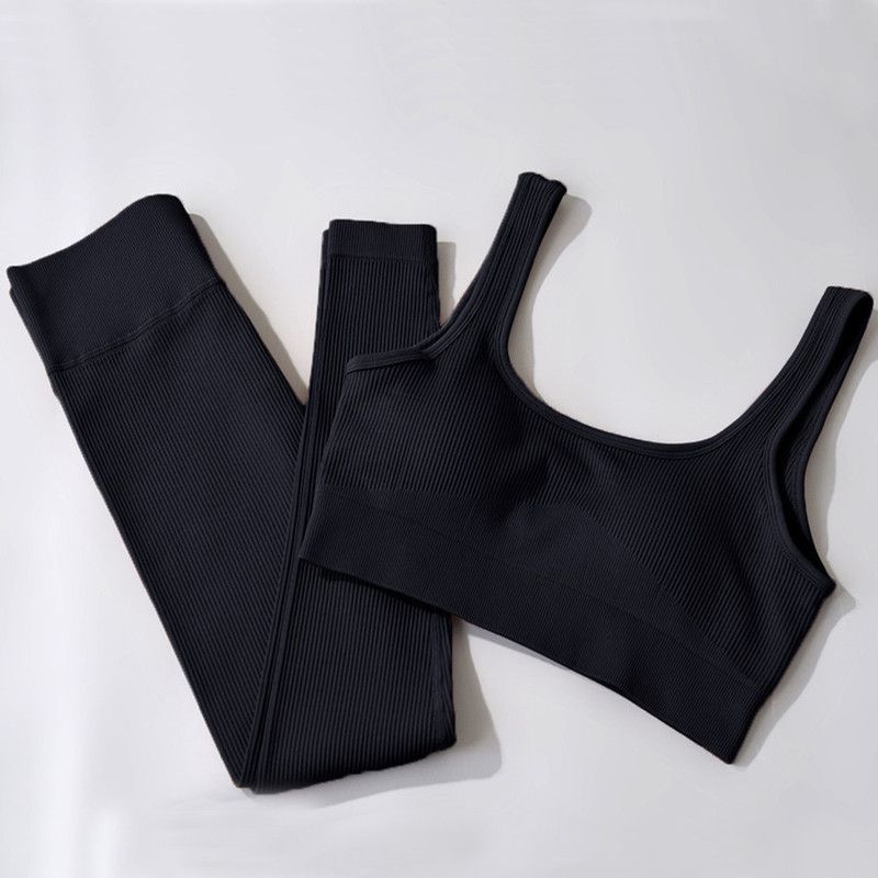 Black u Bra Pt Set