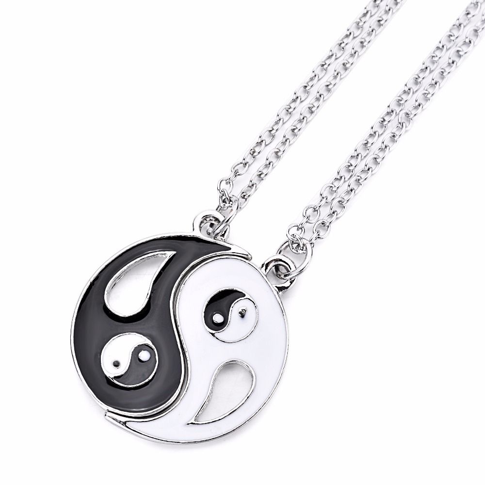Fashion Friendship Necklace Yin Yang 