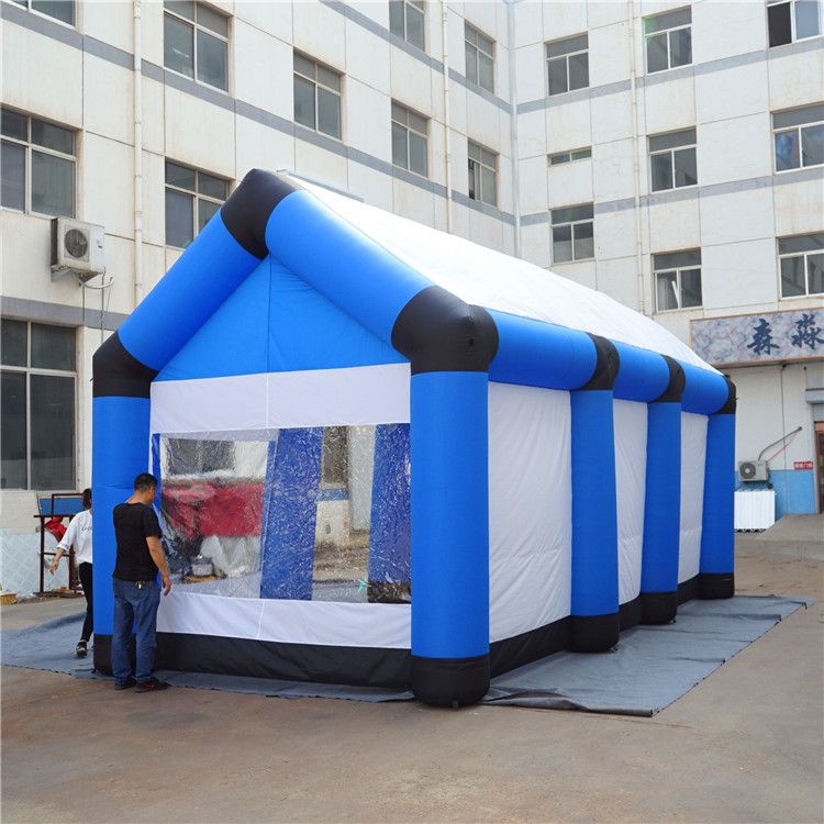 2021 Inflatables Booth Inflatable Quarantine Tent With Fireproof