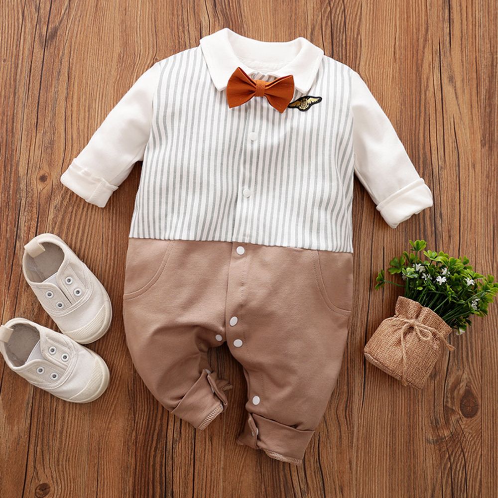 Acheter Malapina Nouveau Ne Bebe Beaux Baby Garcon Vetements Combinaisons Combinaisons Tenue De Coton Bebe Avec Nœud Papillon Bebe Fille Costume Toddler Q1215 De 8 93 Du Bailixi06 Fr Dhgate Com