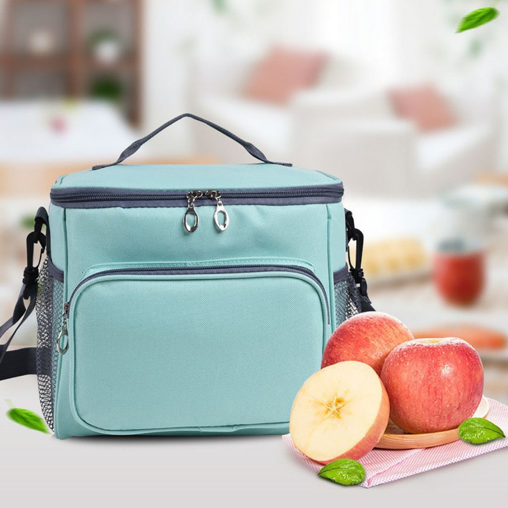 Simple And Stylish Thermo Lunch Bags Thermal Lunch Box For Kids Food Bag  Picnic Bag Handbag Cooler Insulated Lunch Box