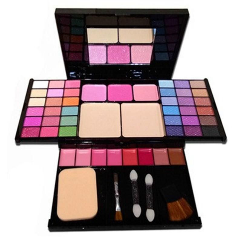 Kit de maquillaje para niña 36 sombras de ojos 3 rubores Kit de maquillaje para niña 36 sombras de ojos 3 rubores