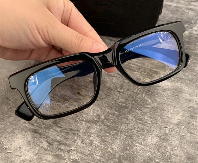 Marco marca moda diseñador de lentes ópticos de gafas marco de anteojos