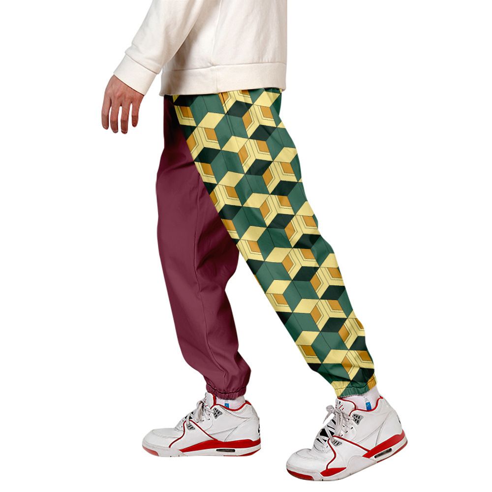 3D Anime pantalones de carga Harajuku Streetwear demonio Cazavampiros Kimetsu no Yaiba cintura elástica Harem Joggers de Hip Hop Pantalones #V07442 3D Anime pantalones de carga Harajuku Streetwear demonio Cazavampiros Kimetsu no Yaiba cintura elástica Harem Joggers de Hip Hop Pantalones #V07442