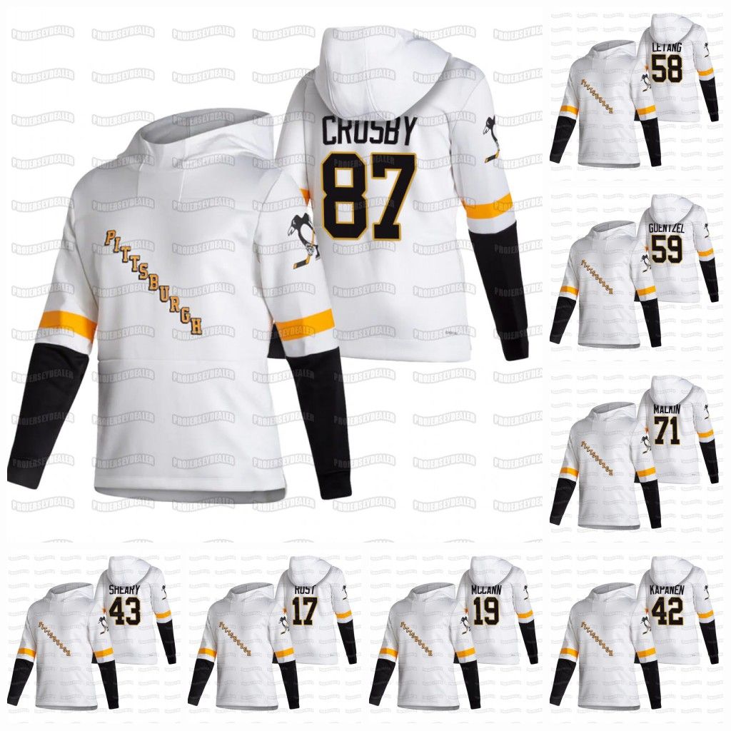 2021 Pittsburgh Penguins 2021 Reverse Retro Sidney Crosby Kris Letang