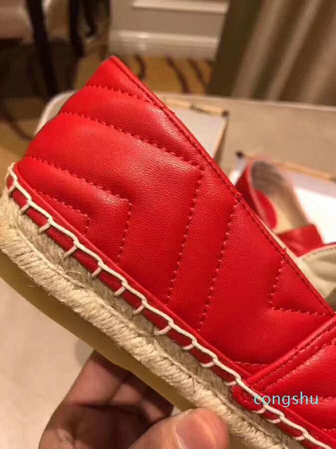 Luxury Designer Espadrilles Women Casual Shoes Summer Spring