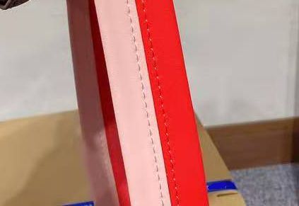 cinturino rosa e rosso