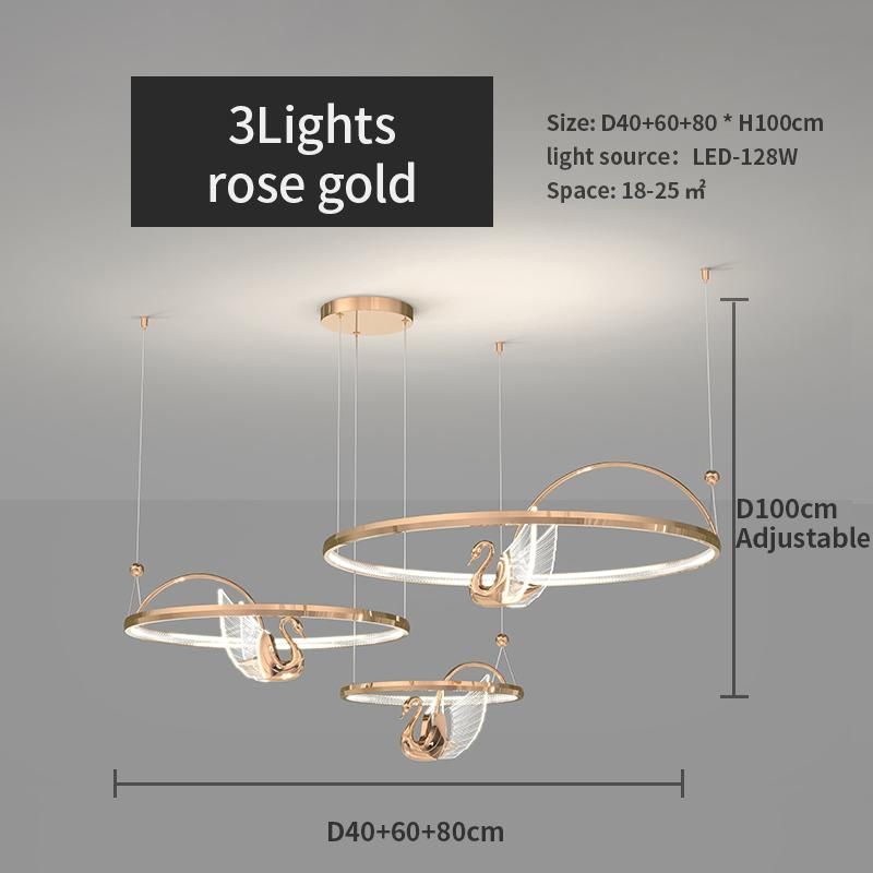 3Lights-Rose Gold Trichromatik Işık