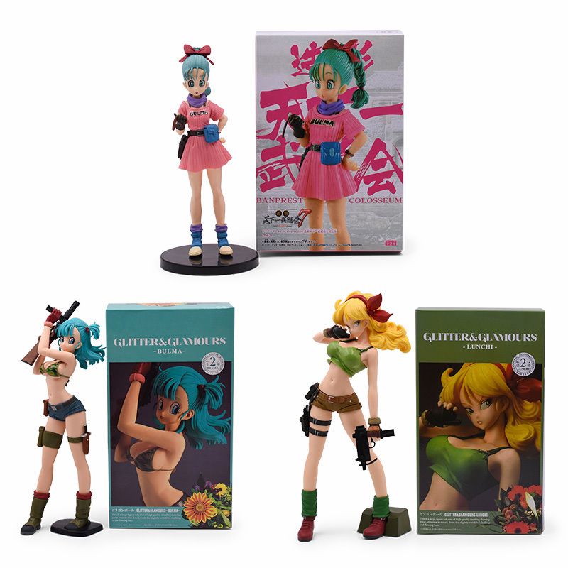 21 3 Style Dbz Glitter Glamours Lunchi Lunch Buruma Bulma Figure Action Pvc Collectible Model Toy For Children Gift Q1217 From Bailixi05 9 46 Dhgate Com 21 3 Style Dbz Glitter Glamours Lunchi Lunch Buruma Bulma Figure Action Pvc Collectible Model Toy For Children Gift Q1217 From Bailixi05 9 46 Dhgate Com